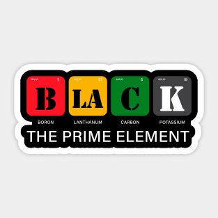 Black Pride Sticker